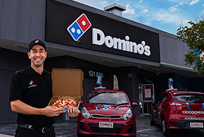 Mandatory Work Experience - Franchisee standing in front of store
